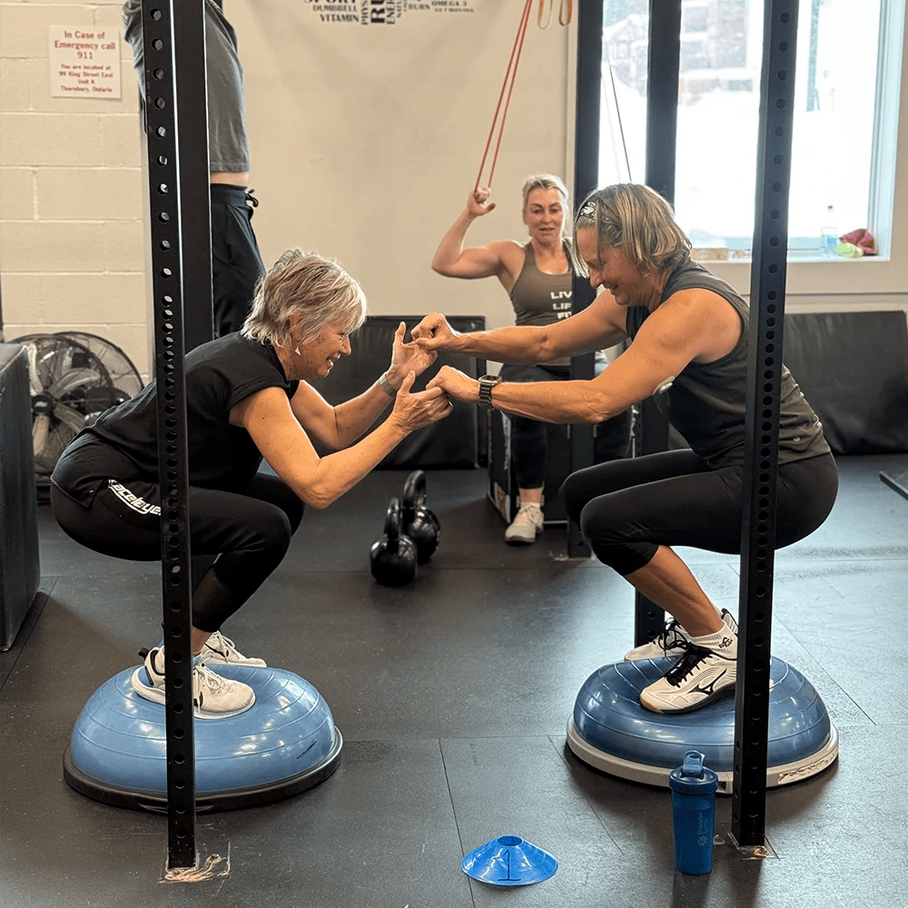 group training class at Live Life Fit Thornbury